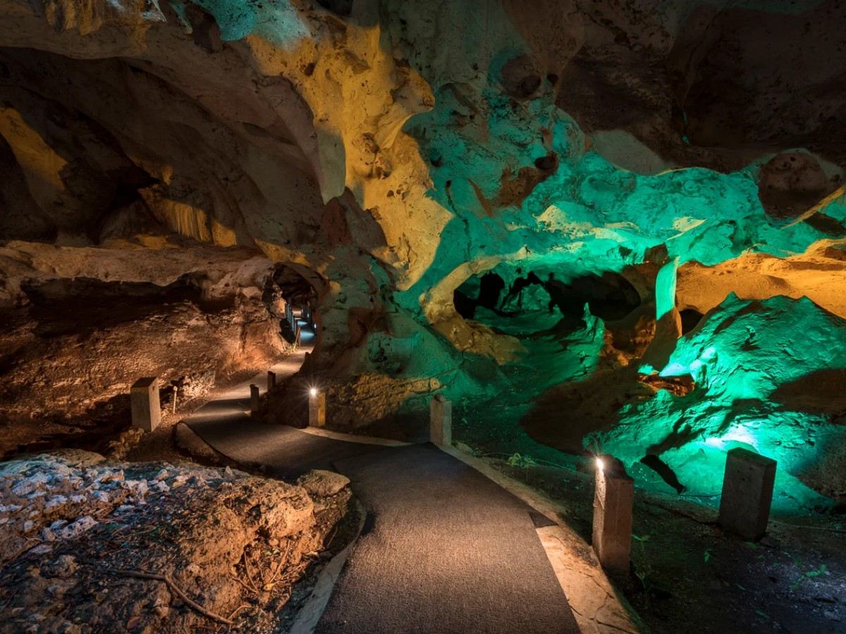 Green Grotto Caves