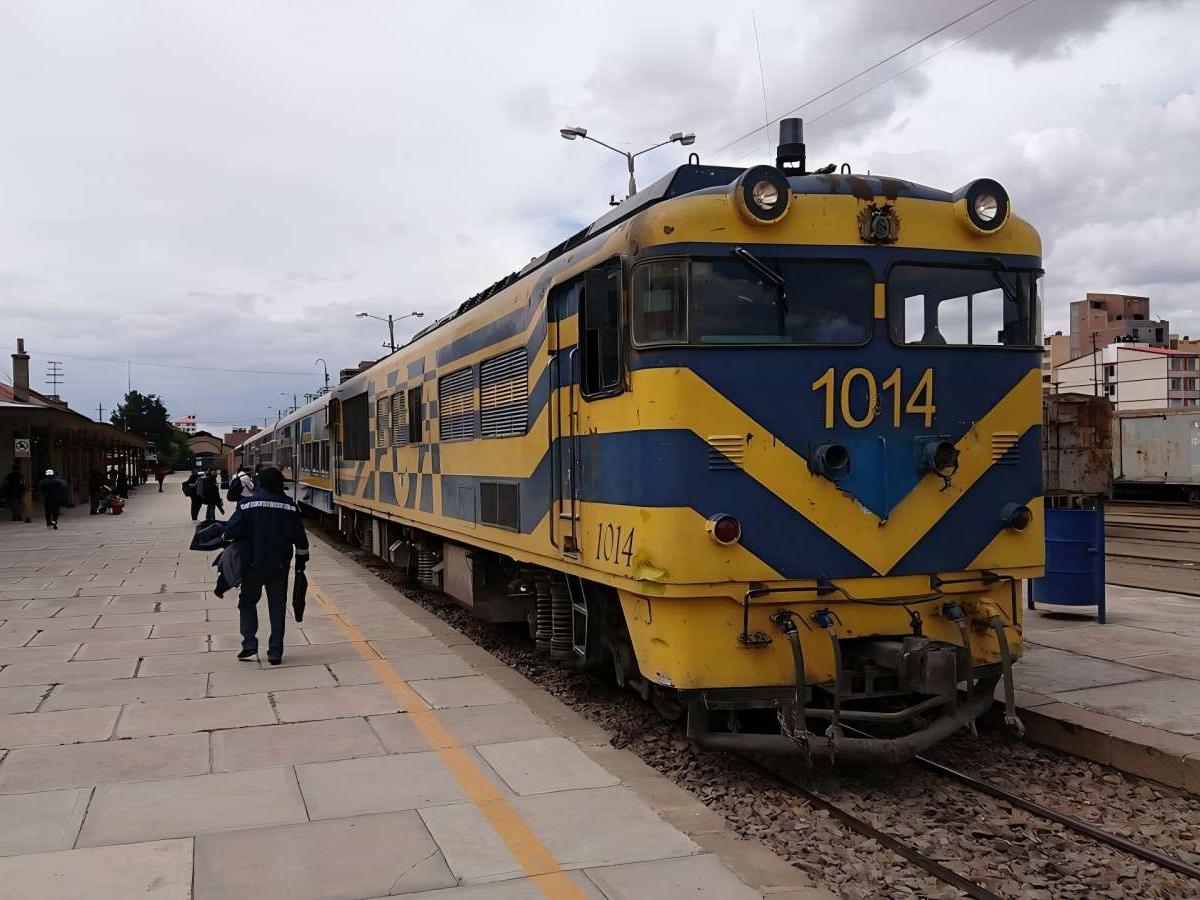 Oruro train station