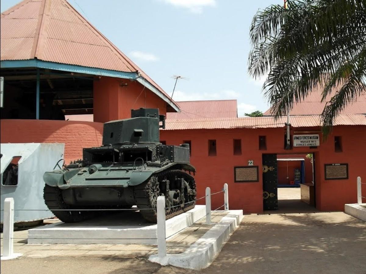 Armed Forces Museum: Armored Vehicles and Aircraft Exhibition in Kumasi