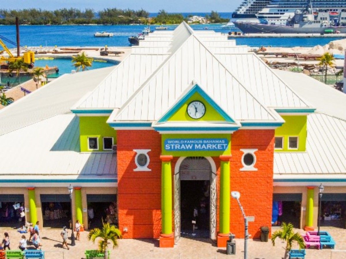 Why is it called Nassau Straw Market?