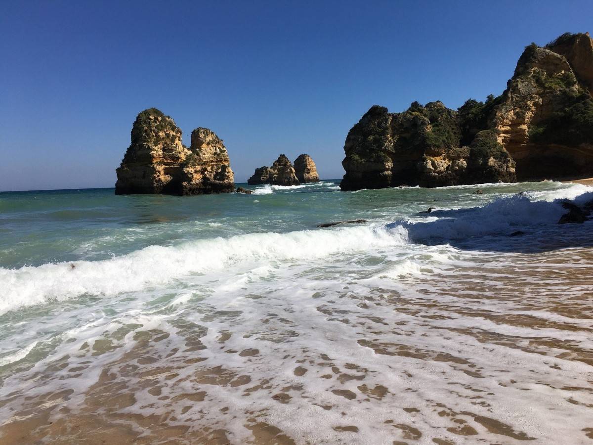 The first time I saw water like this was at Camelot Beach!