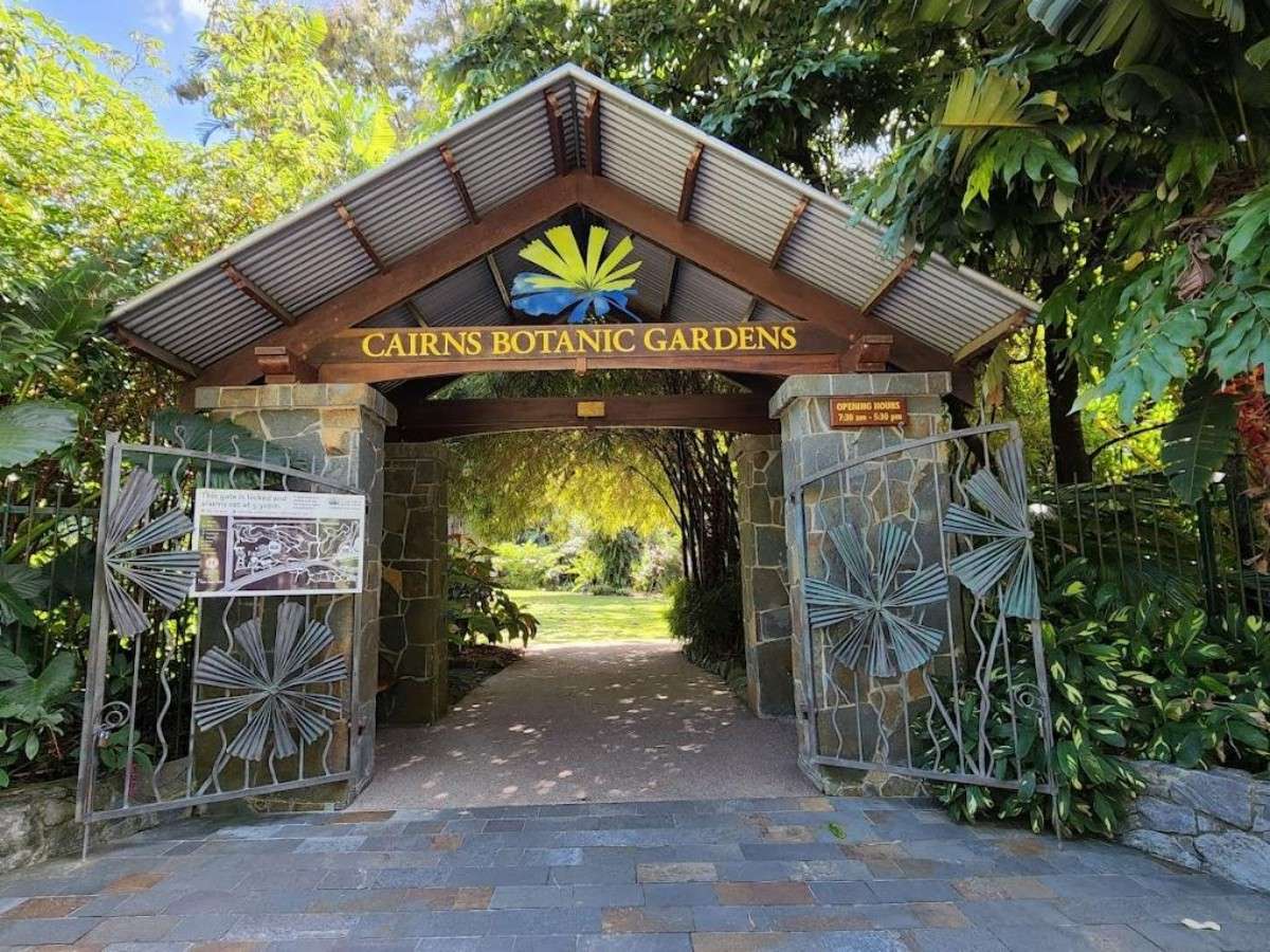 The best route to see Cairns Botanic Gardens!
