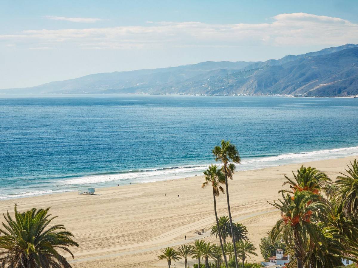 Santa Monica: the most beautiful beach in California!