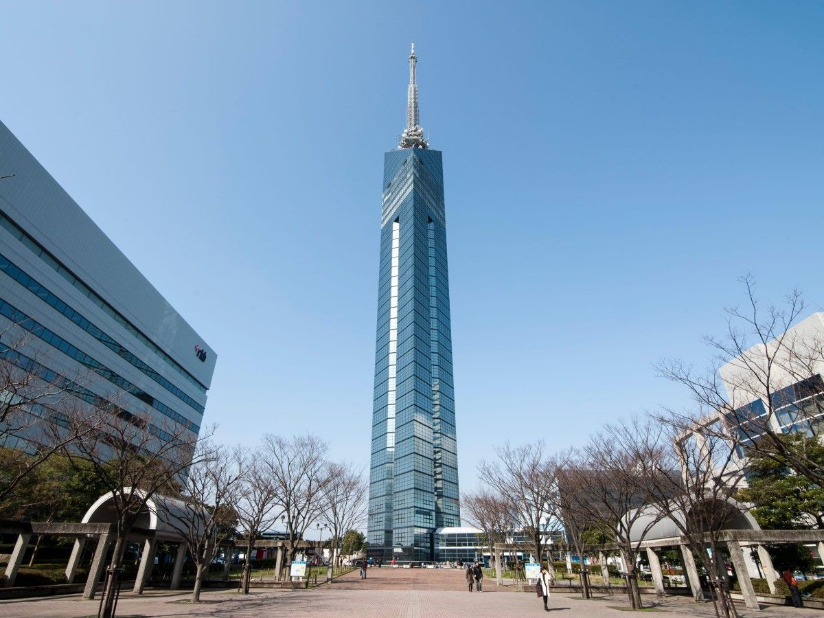 You must visit Fukuoka Tower when you come to Fukuoka!