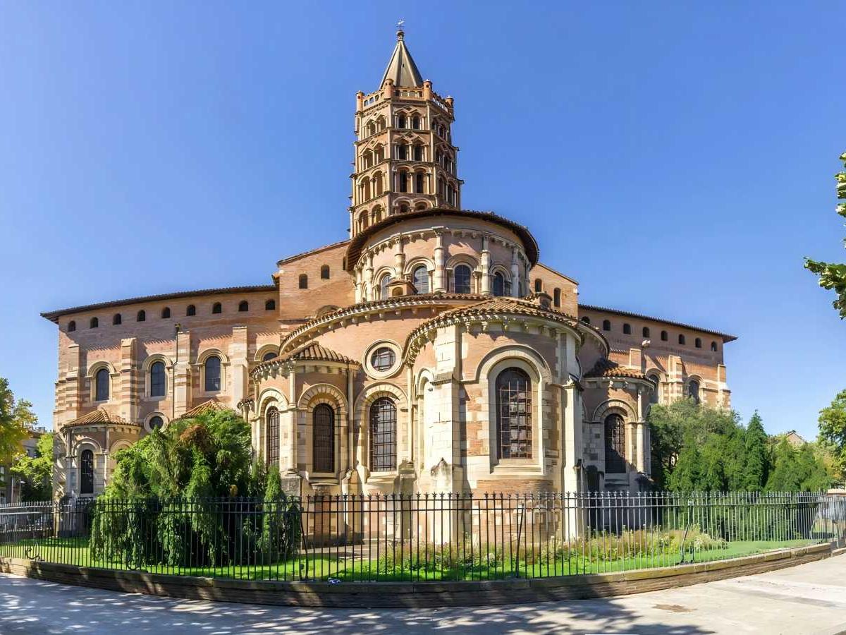 Have you visited the landmark check-in spot of Saint-Sernan Church in Toulouse