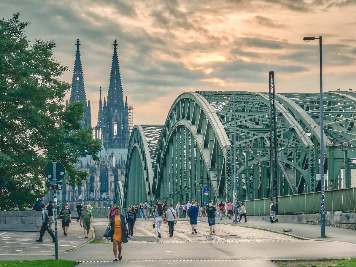 Hohenzollern Bridge - an engineering marvel across the Rhine