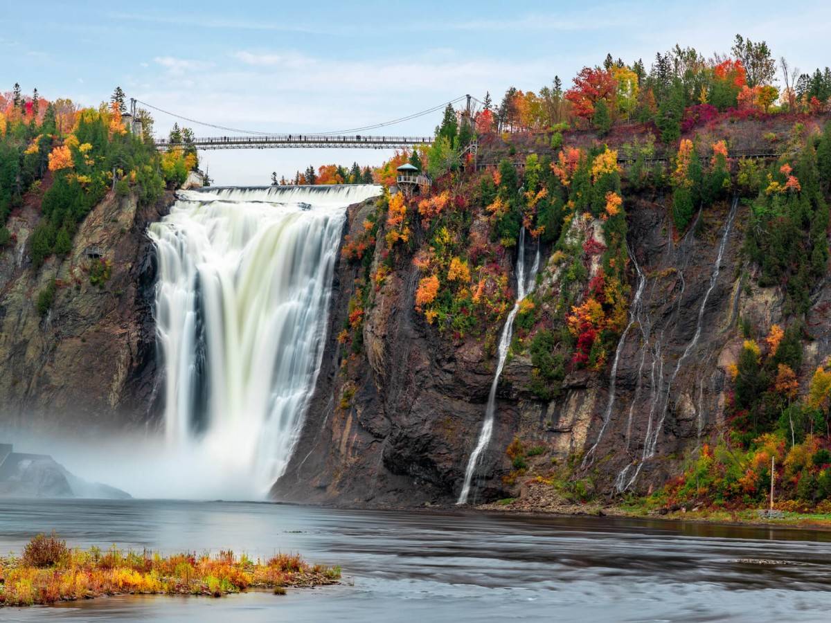 Snow, waterfalls, and icefalls! Montmorency Falls: The Most Spectacular Waterfall