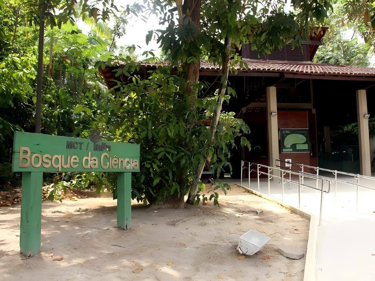 Bosque da Ciência, a fantastical journey through a tropical forest