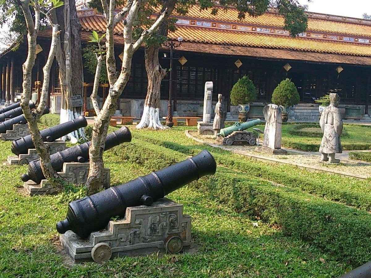Outside Hue's Imperial City, there is an old time that refuses to grow old