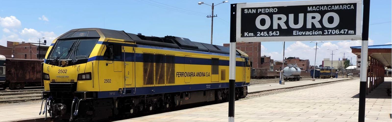 Oruro train station