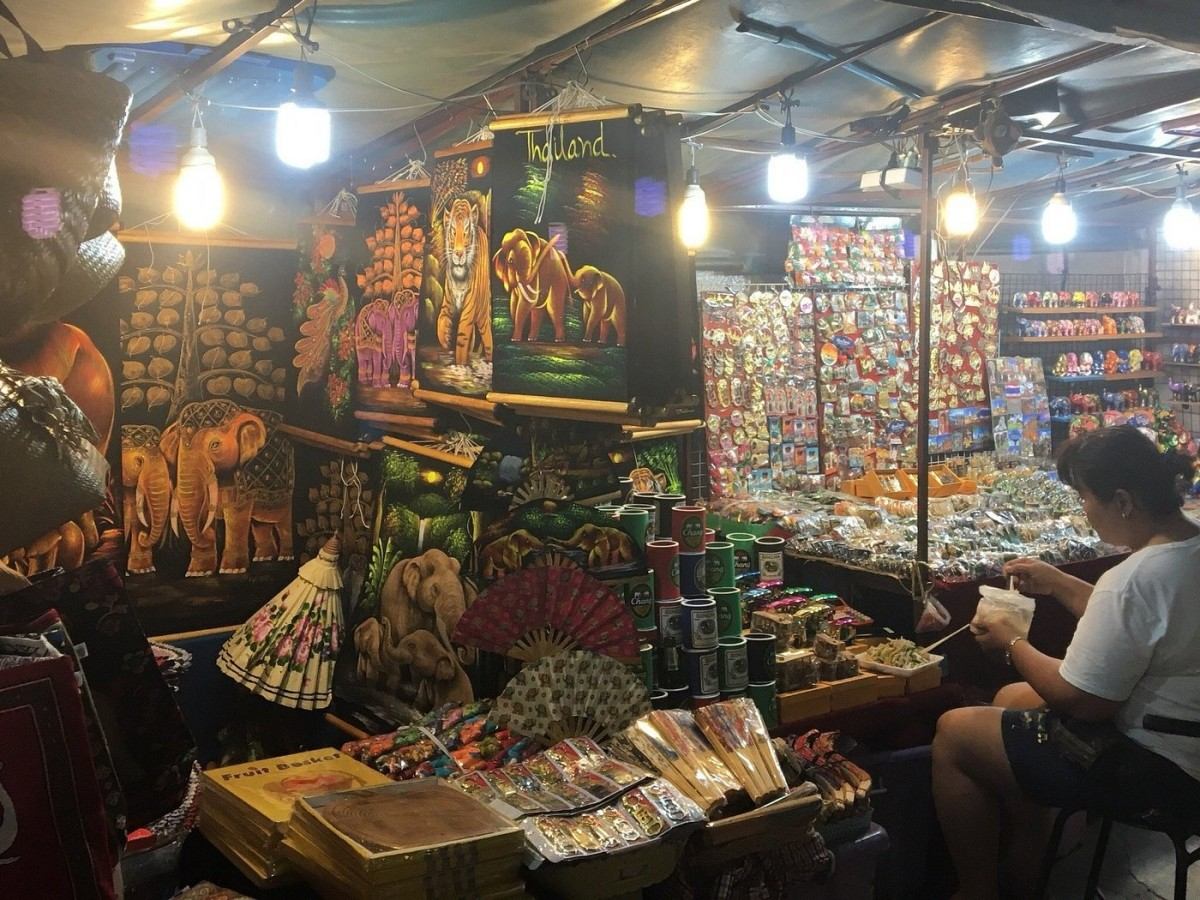 Shopping at the Night Market
