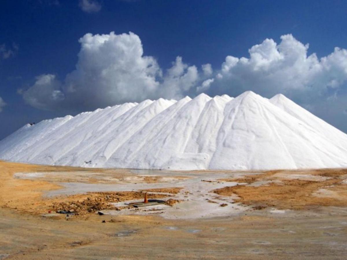 The beauty and magnificence of the salt field: the dreamlike pink lake