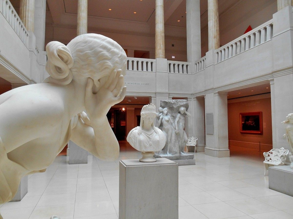 Stop 4: A map of art across the world, don't miss the Asia and Africa galleries!