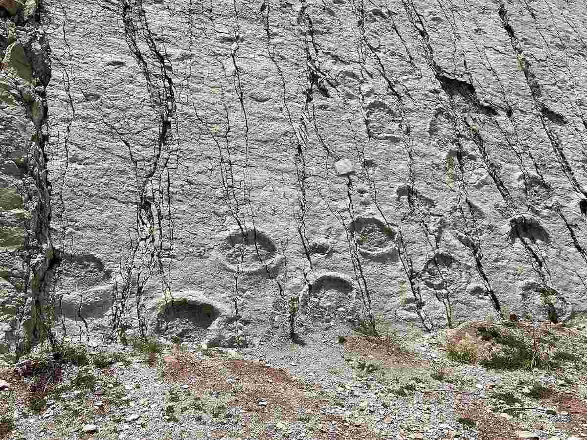 Standing in front of the Wall of Time