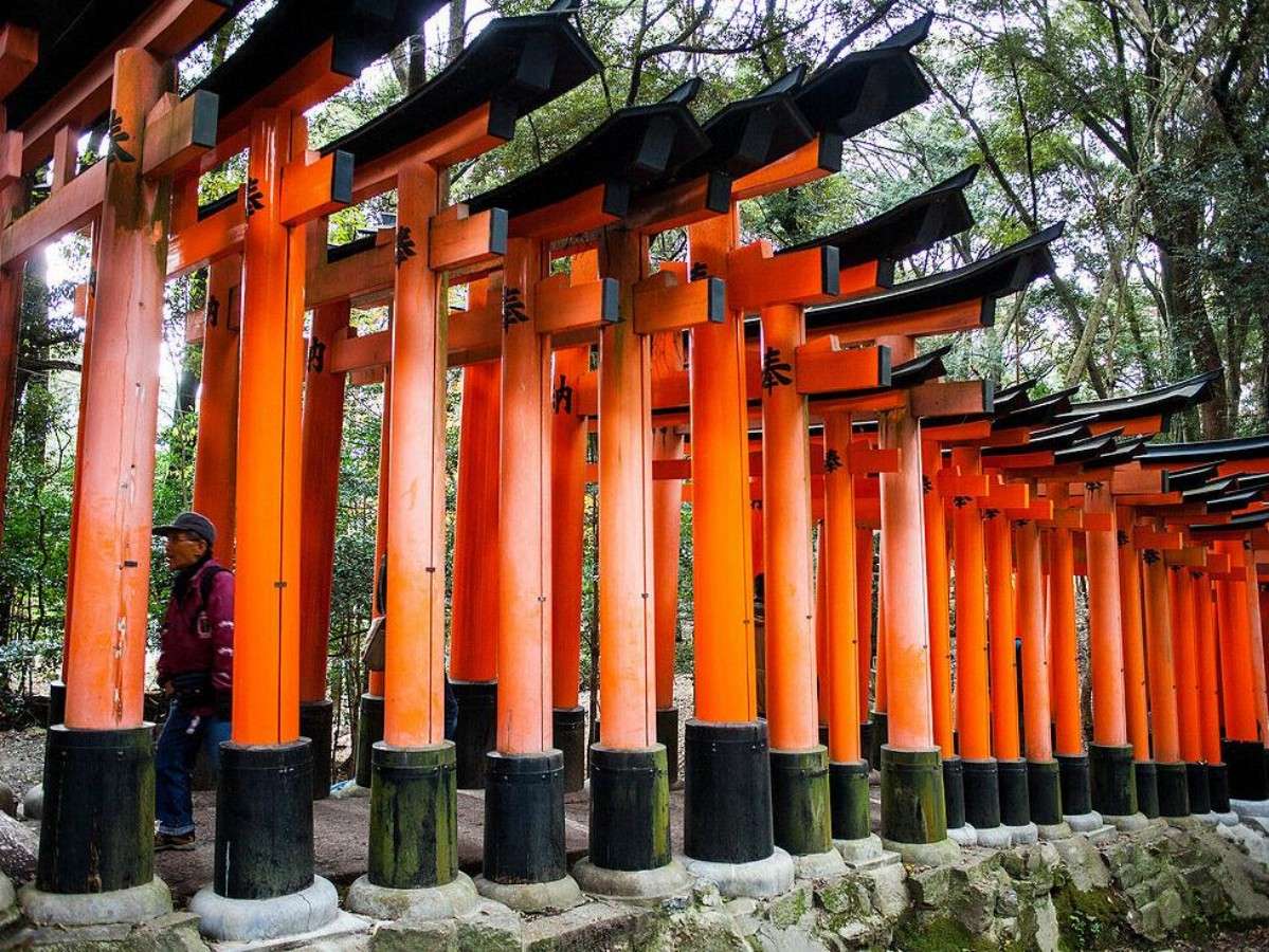 Section 1: Thousand Torii Gate Entrance to the Mountainside