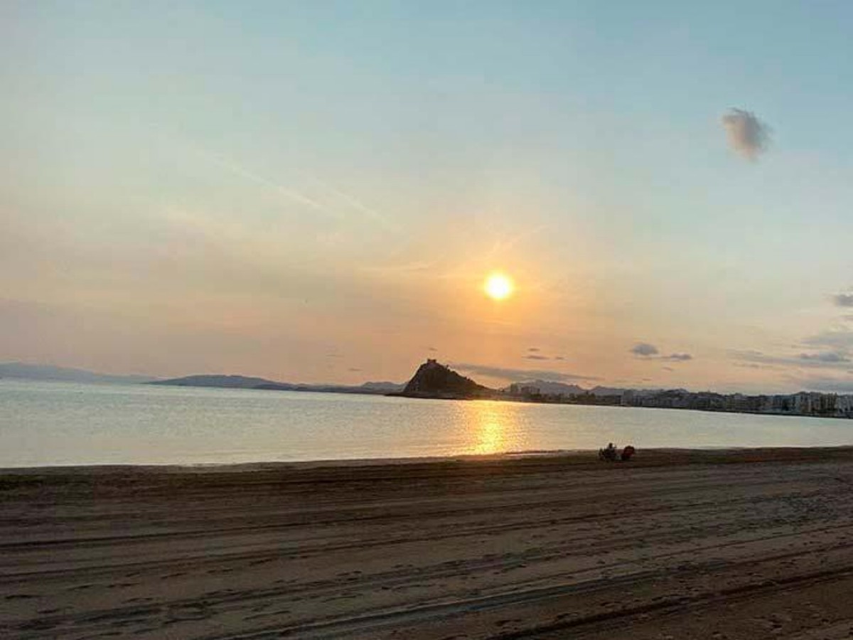 The afterglow after sunset: not the end, but another beginning