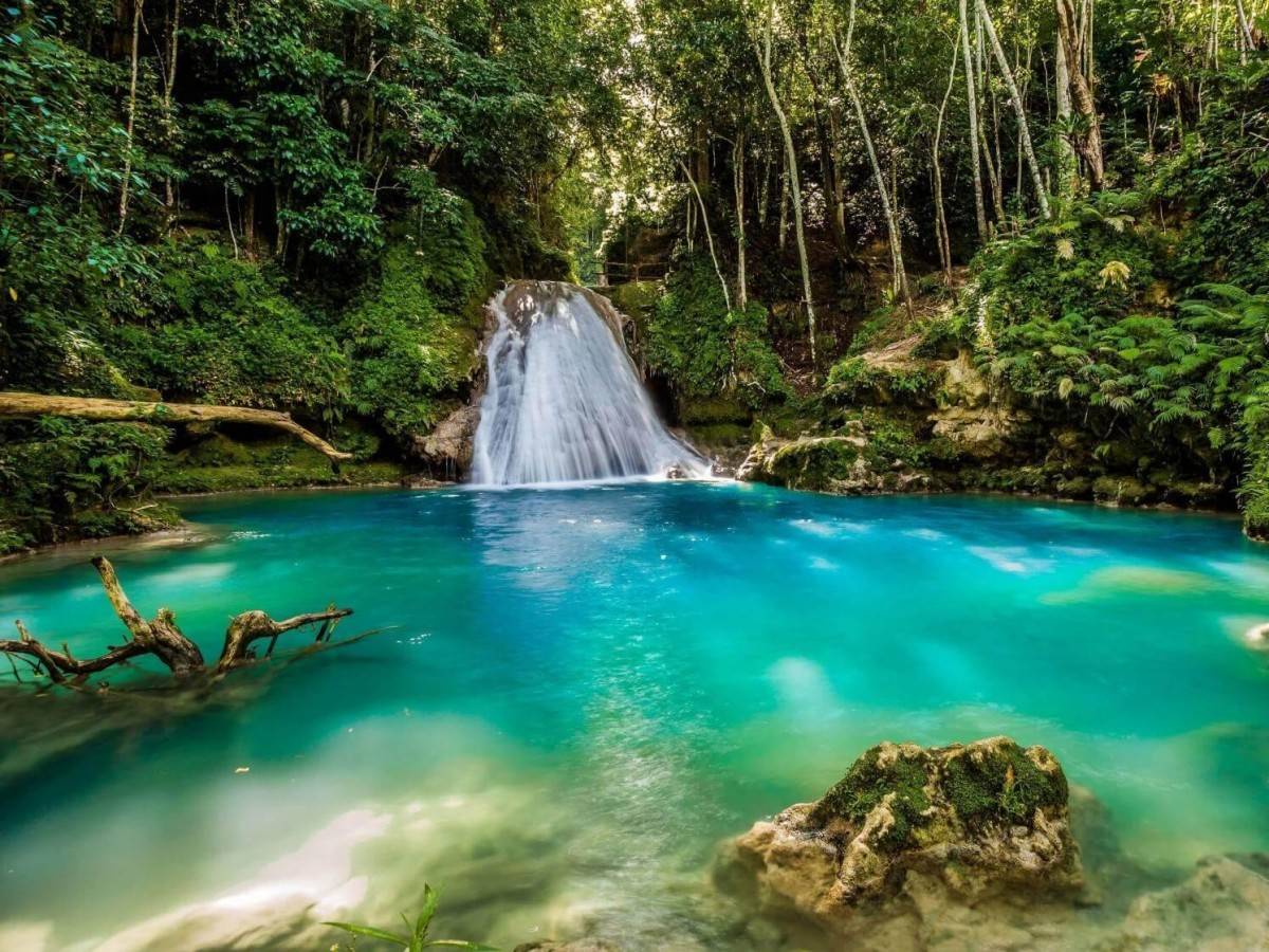 The dreamy Caribbean beauty is in full view