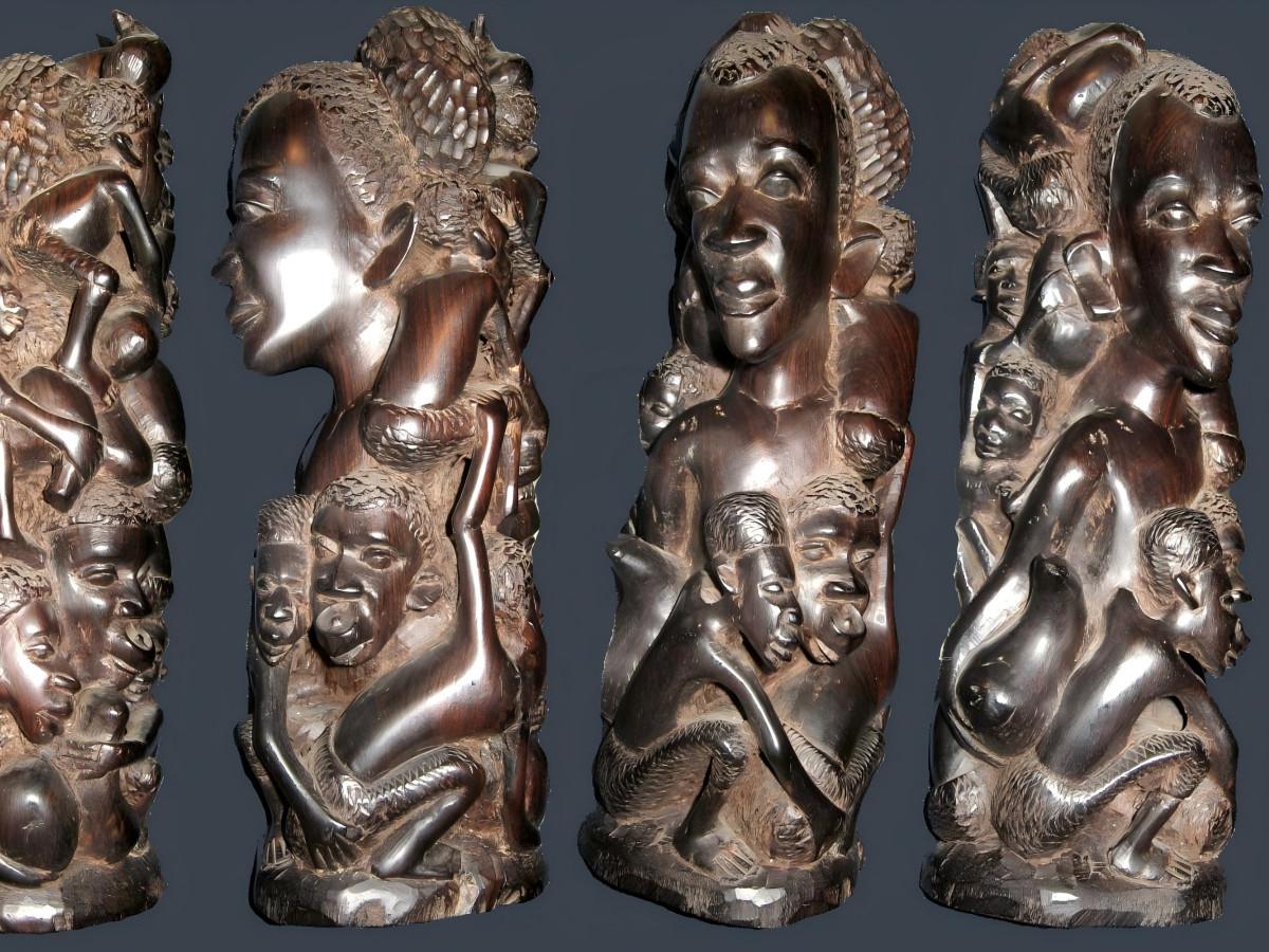 Exquisite wood carvings