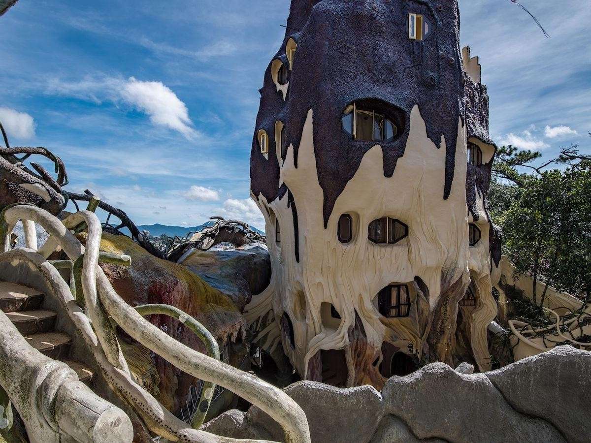 The more you look at the house, the more outrageous it becomes, but there are so many details that you'll always want to take pictures!
