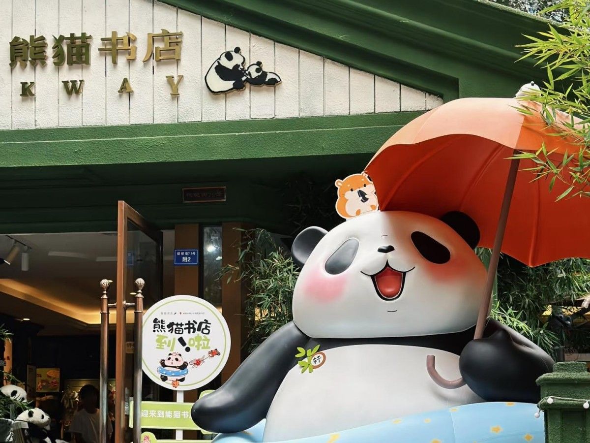 5. Panda Bookstore, a collision of culture and art
