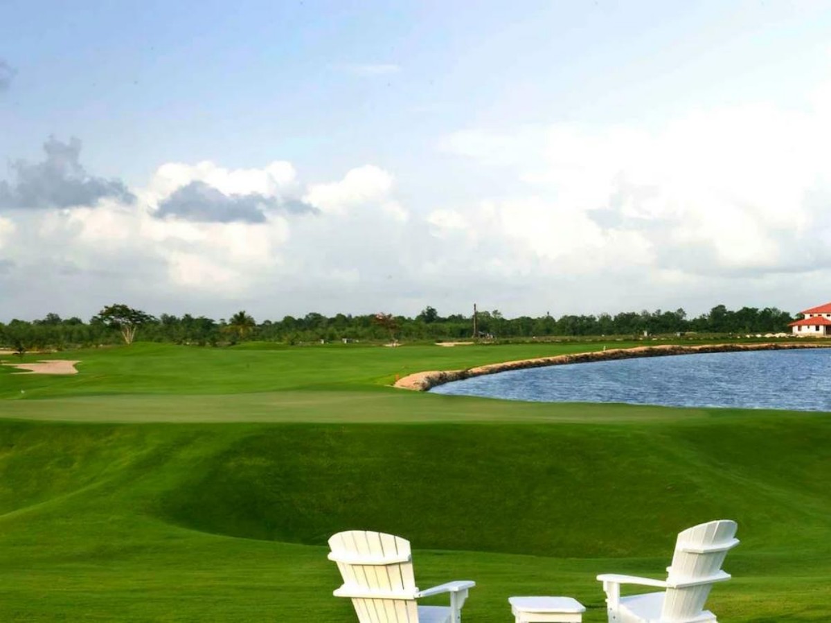 The course design is from the hands of a legend