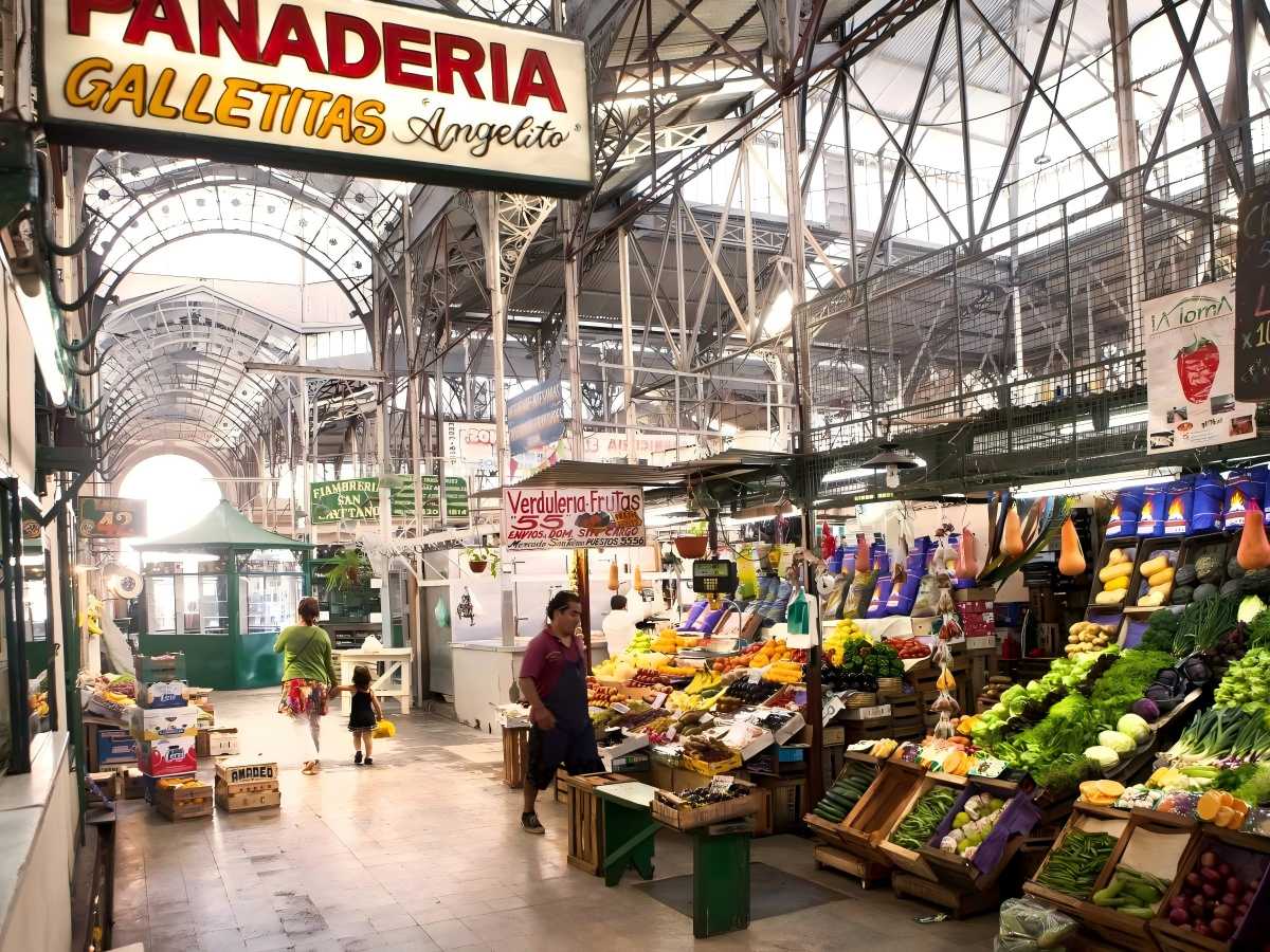 Street culture in the market