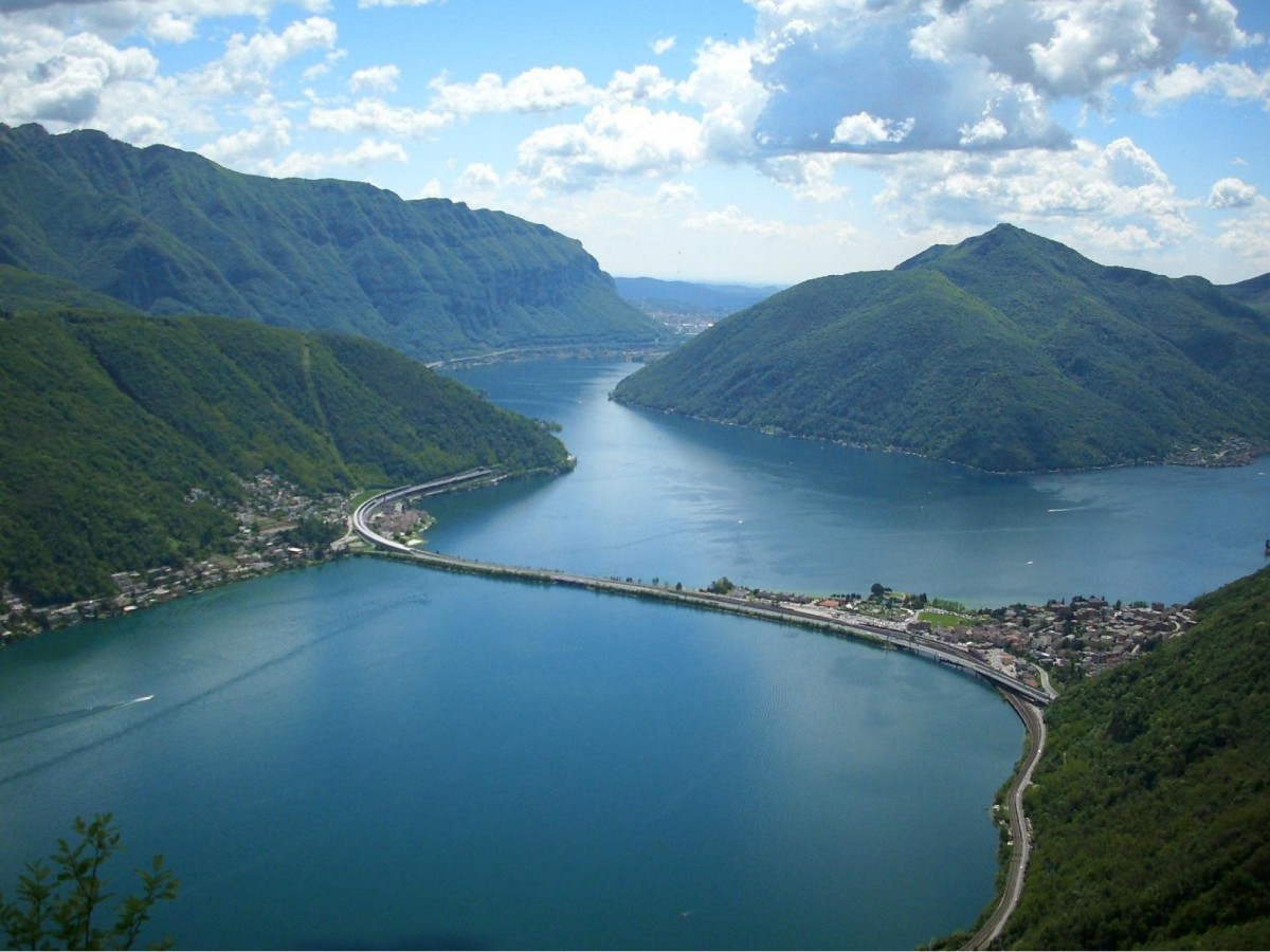 Lake Lugano temperament, not quite Switzerland