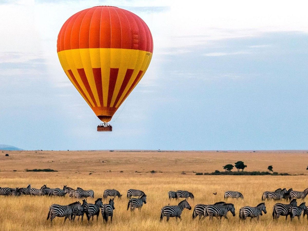 Basic information and features of a hot air balloon safari
