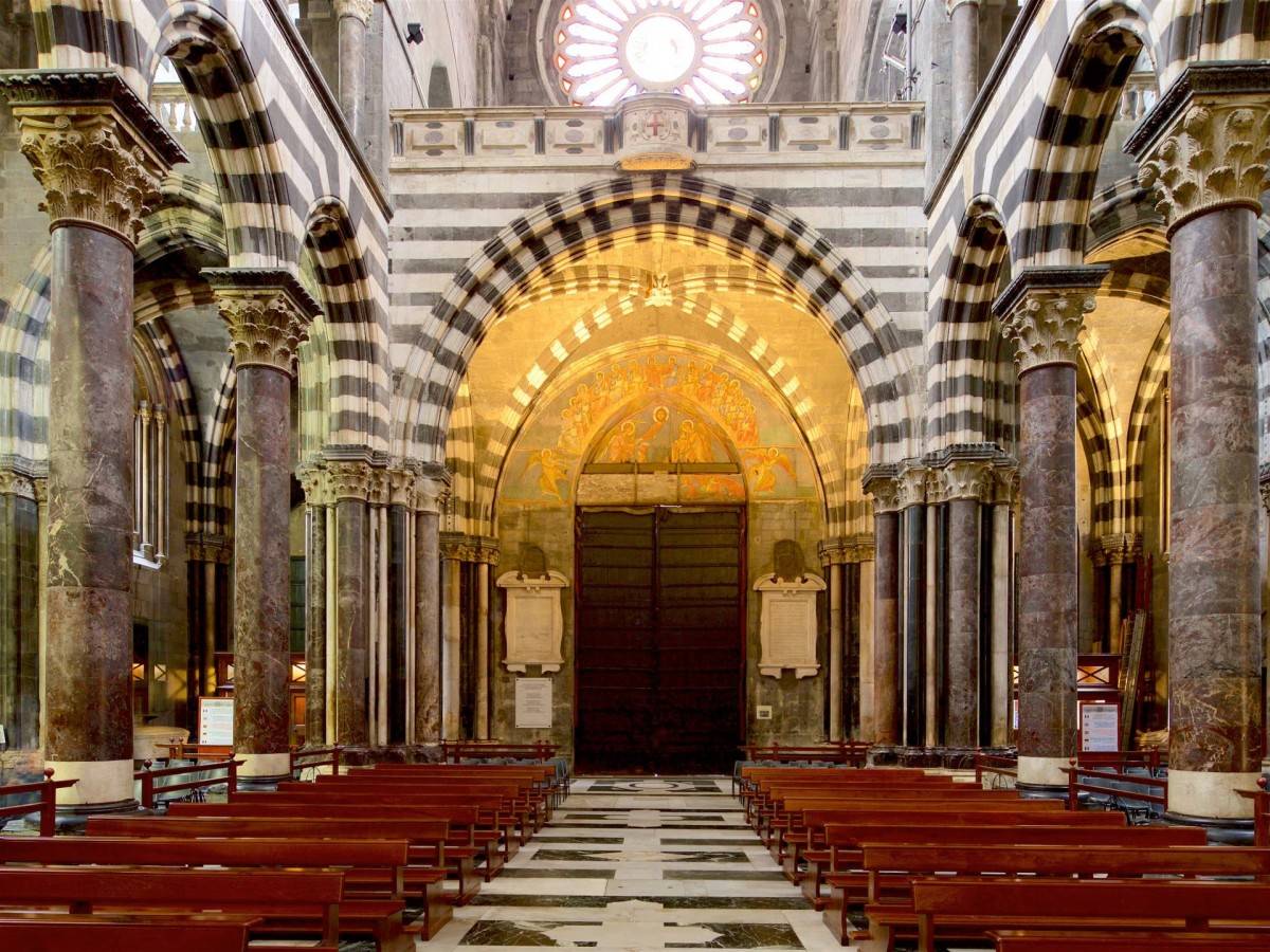 Explore the alleys around the church