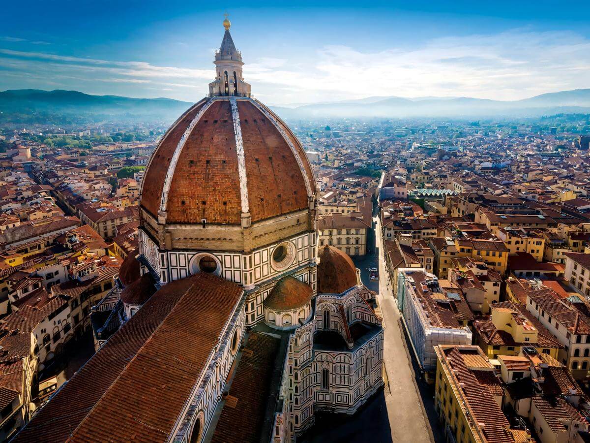 Climb to the top for a panoramic view of Florence
