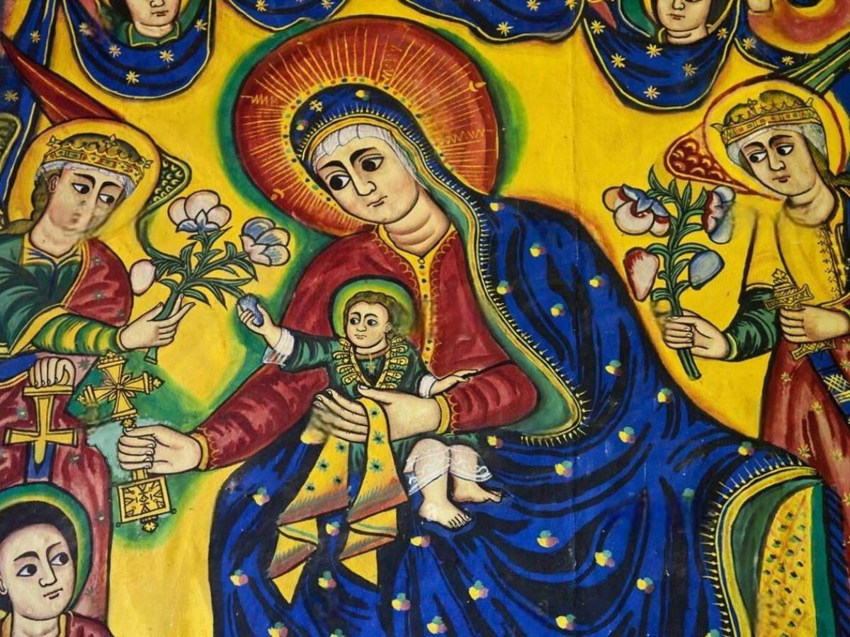 The beauty of the temple: a visual feast of circular buildings and murals