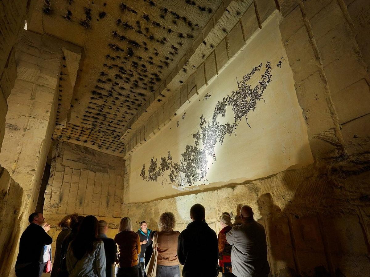 The mysterious entrance to the underground world