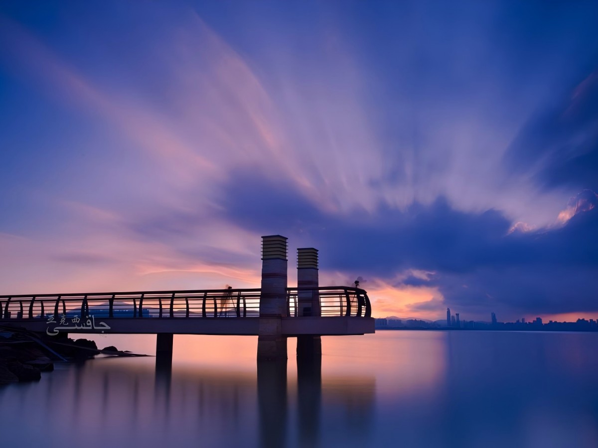 Evening at Shenzhen Bay Park
