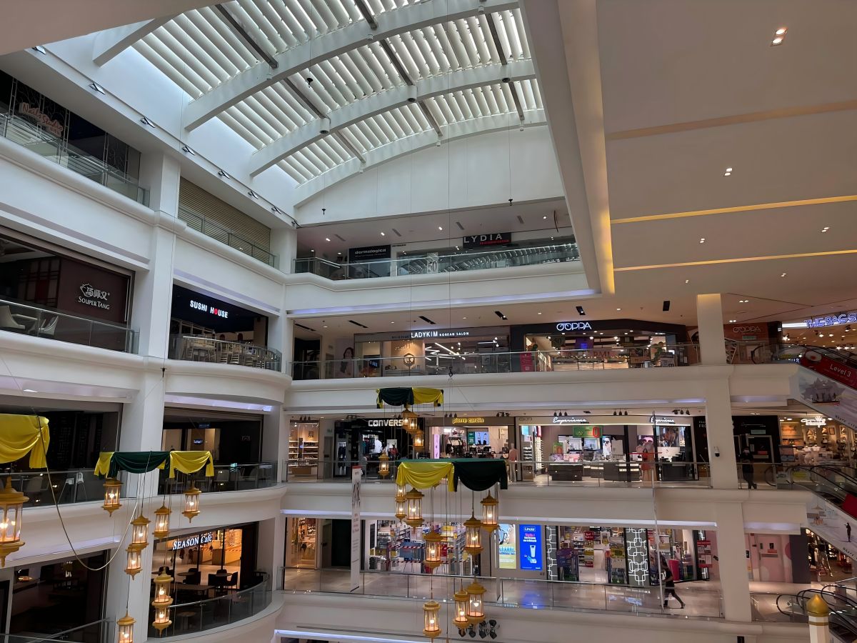 A cozy shopping environment